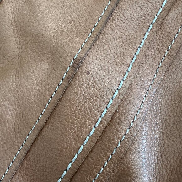 Fossil Camel Leather Hobo Bag   - Picture 7 of 9